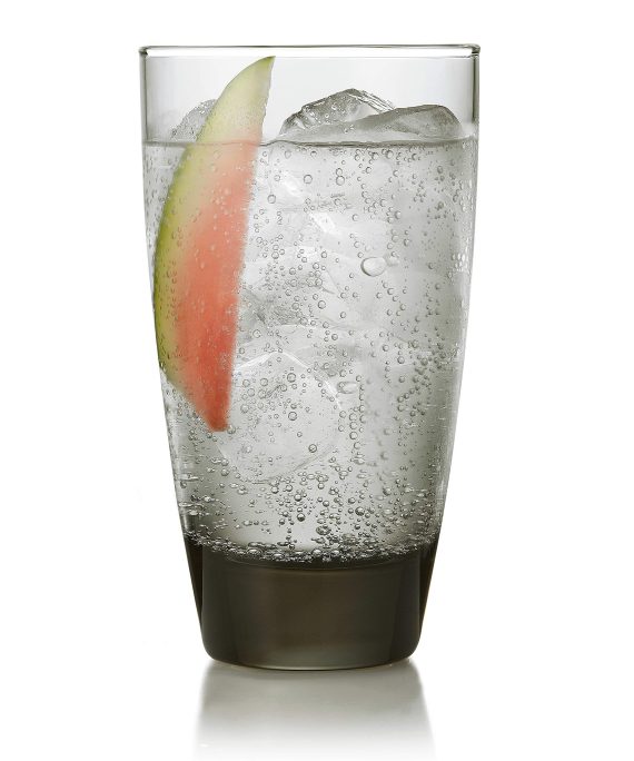 Libbey Classic Smoke Tumbler Glasses, Set of 12