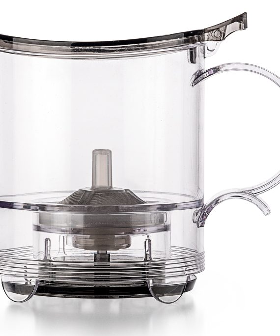 Tealyra - leafTEA MAKER - 18.5-ounce - Loose Tea Teapot With Removable Infuser - Best Tea Maker For Perfect Cup of Leaf Tea - Bottom Dispensing - Dripping Free Guarantee - 550ml
