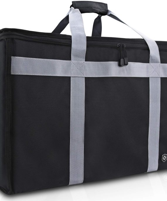 BELLEFORD Insulated Food Delivery Bag XXL - 23x14x15" Waterproof Grocery Storage [Warm & Cool] - Buffet Server, Warming Tray, Lunch Container Store - Pizza Box, Chafing Dish & Casserole Carrying Case