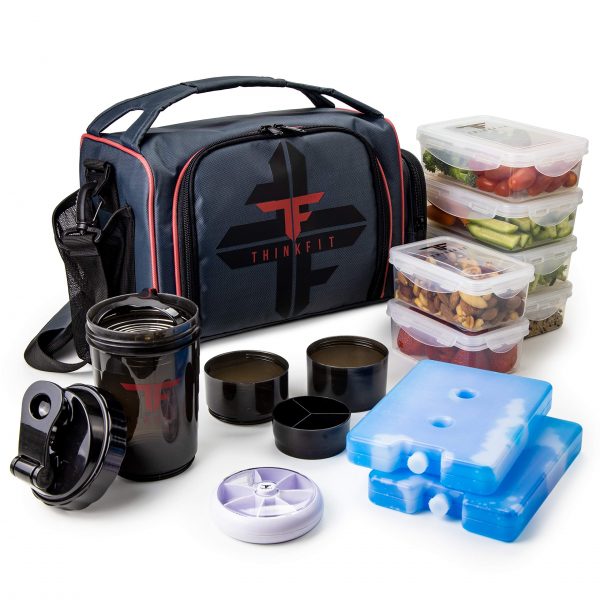 Meal Prep Lunch Box with 6 Food Portion Control Containers
