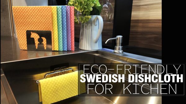 cce Swedish Dishcloth Reusable Cellulose Sponge Cloth for Kitchen - Image 7
