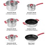 Rondell Savvy Stainless Steel Induction Cookware Set 10 pcs - Image 2