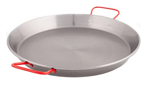 Garcima 15-Inch Carbon Steel Paella Pan