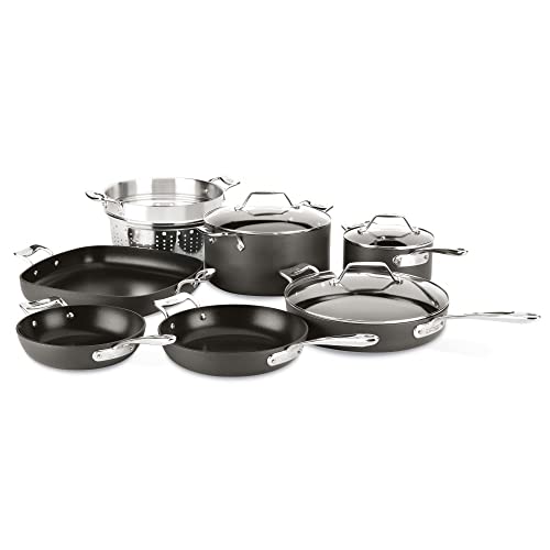 All-Clad Essentials Nonstick Hard Anodized Cookware Set