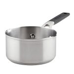 KitchenAid Stainless Steel Saucepan with Pour Spouts