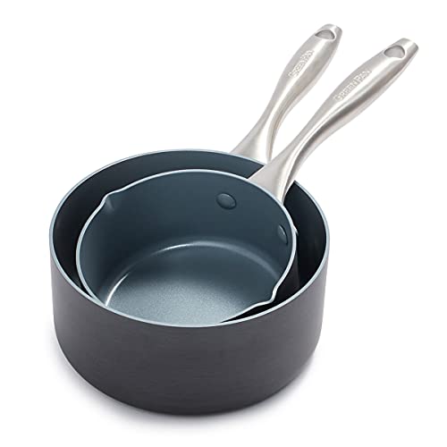 Nonstick 1QT and 2QT Saucepan Pot Set