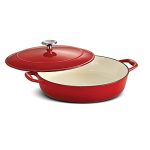 Enameled Cast Iron 4-Quart Gradated Red - Image 2