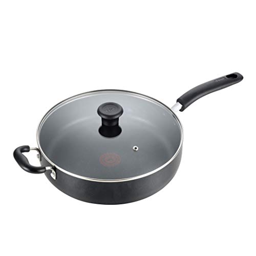 Nonstick 5 Quart Jumbo Cooker Saute Pan with Glass Lid