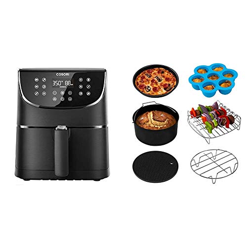 Electric Hot Air Fryers Oven & Oilless Cooker for Roasting