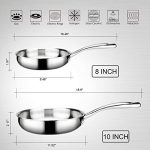 Duxtop Whole-Clad Tri-Ply Stainless Steel Stir-Fry Pan - Image 5