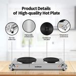 1800W Portable Electric Hot Plate for Cooking - Image 2