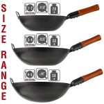YOSUKATA Carbon Steel Wok Pan - Image 7