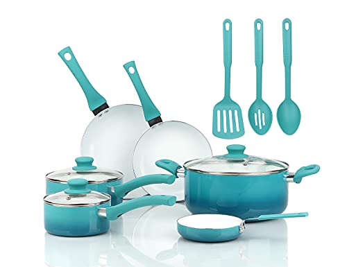 Ceramic Nonstick 12 Piece Cookware Set