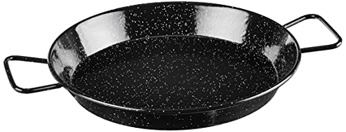 Garcima 12-Inch Enameled Steel Paella Pan
