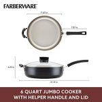 Farberware Smart Control Nonstick Jumbo Cooker/Saute Pan - Image 2