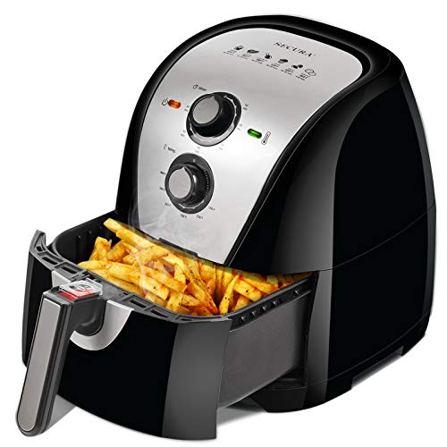 Secura Hot Air Fryer for Frying, Roasting, Grilling