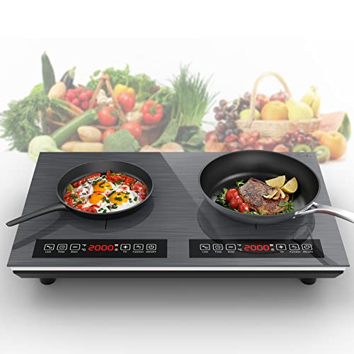120V 2000W Electric Stove with LED Touch Screen