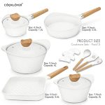 Non-stick induction cookware set pack - Image 3
