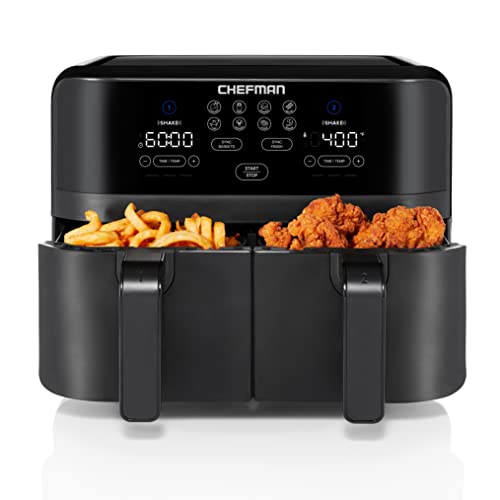 TurboFry Touch Dual Air Fryer Crispy And Low-Calorie
