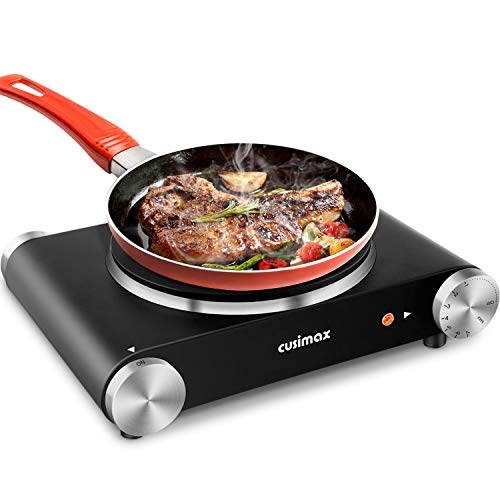 CUSIMAX Electric Burner Hot Plate for Cooking