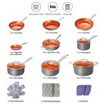 Induction Cookware Pans for Cooking Pot and Pan Set - Image 2
