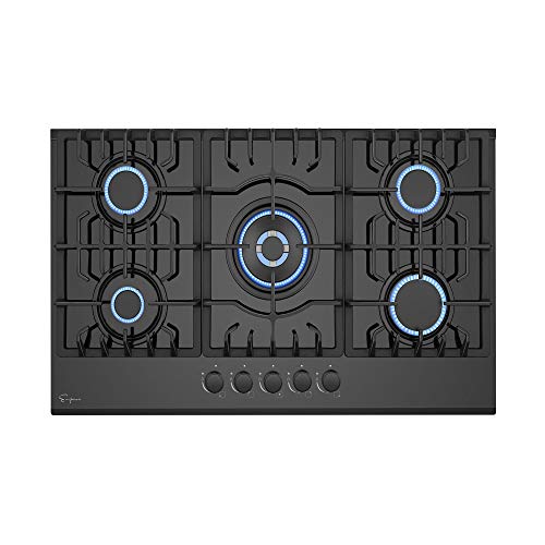 Gas Stove Cooktop 5 Italy Sabaf Sealed Burners