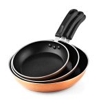 Cook N Home Nonstick Saute Omelet Skillet 3-Piece