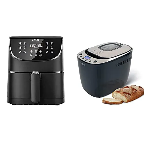 COSORI Kitchen Bundle: Air Fryer & Bread Machine for Healthier Cooking and Baking