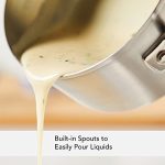 KitchenAid Stainless Steel Saucepan with Pour Spouts - Image 4