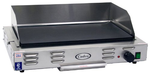 Cadco Countertop 120-Volt Electric Griddle