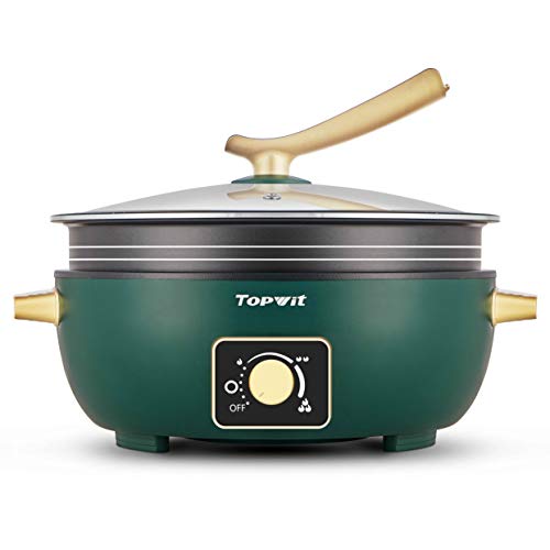 Topwit Electric Hot Pot with Adjustable Power Control