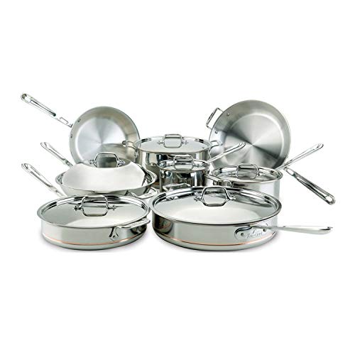 All-Clad Copper Core 5-Ply Bonded Dishwasher Safe Cookware Set