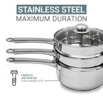 Double Boiler & Steam Pots for Chocolate and Fondue Melting Pot - Image 2