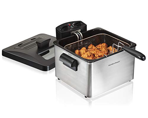 Basket Electric Deep Fryer Hamilton Beach