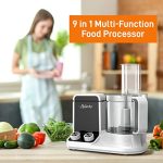 NutriChef Ultra Quiet 600 Watt Powered Electric Processor - Image 6