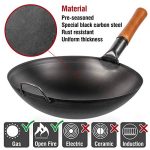 YOSUKATA Carbon Steel Wok Pan - Image 5