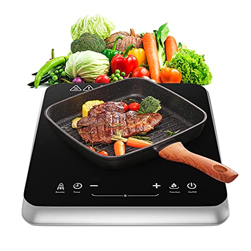 Countertop Burner Portable with Fast Warm-Up Mode
