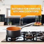 MICHELANGELO 3 Quart Saucepan with Lid - Image 5