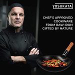 YOSUKATA Carbon Steel Wok Pan - Image 8