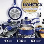 Pots and Pans Set,Aluminum Cookware Set - Image 2