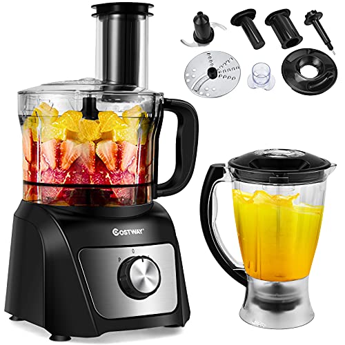 Slicing, Shredding, Juicing Food Chopper with 3 Blades