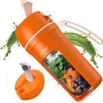 One-handed Drinking Mini Blender for Shakes and Smoothies