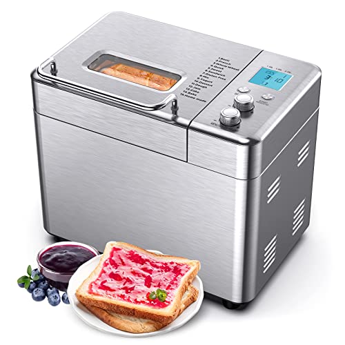 Home Bakery Breadmaker with Auto Fruit Nut Dispenser