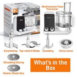 NutriChef Ultra Quiet 600 Watt Powered Electric Processor - Image 7