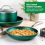 Diamond Granite Stone Classic Emerald Pots and Pans Set - Image 7
