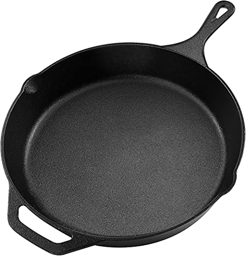 Utopia Kitchen 12.5 Inch Pre-Seasoned Cast iron Skillet