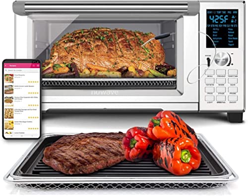 NUWAVE Bravo Air Fryer Toaster Smart Oven