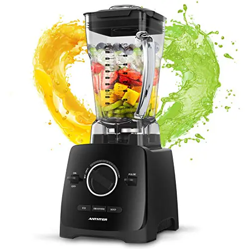 Anthter 1600W Professional Countertop Blender for Kitchen