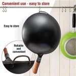 YOSUKATA Carbon Steel Wok Pan - Image 9