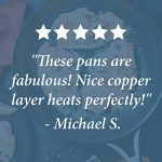 Anolon Nouvelle Copper Hard Anodized Nonstick Cookware Pots and Pans Set - Image 7